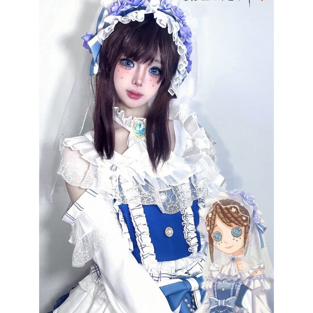 【1509人收藏】爆款第五人格cos服园丁庄园情人节告白诊断cosplay图片