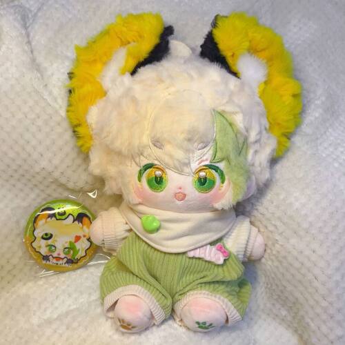 正版原创王者荣耀李元芳属性20cm棉花娃娃高颜值游戏周边生日礼物