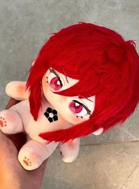 原创蓝色监狱属性20cm千切豹马棉花娃娃可爱正版毛绒玩偶送女生礼