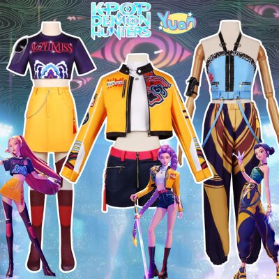 猎魔女团cos服装动漫猎魔女团kpop米拉佐伊鲁米舞台服cosplay服装