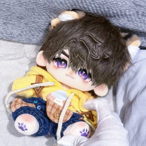 囍果夏以昼恋与深空属性20cm棉花娃娃送朋友新年礼物少女心