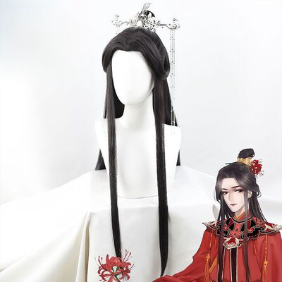 【3798人收藏】天官赐福谢怜楚晚宁cos假发二哈和他的白猫师尊cos
