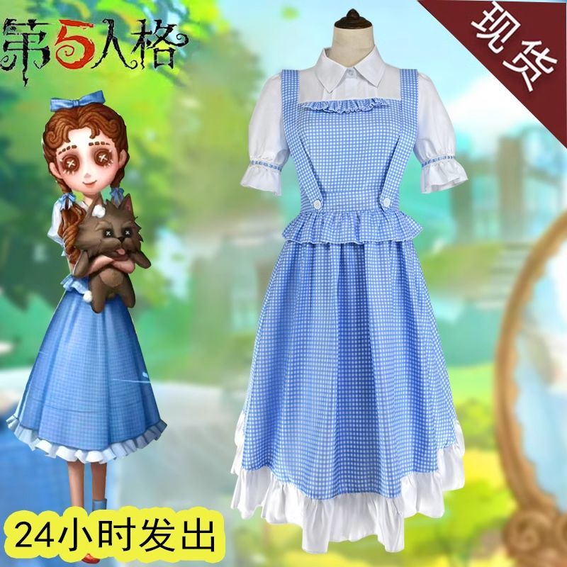 第五人格小女孩桃乐丝cos服装儿童cosplay动漫生日女童六一礼服裙图片