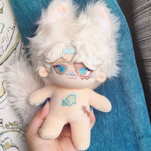 正版原创第五人格勘探员属性岩烧海盐泡芙塔棉花娃娃20cm周边礼物