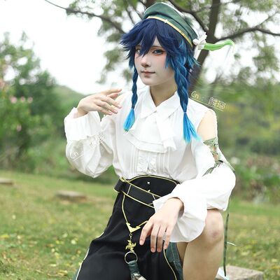 【2265人收藏】原神cos服苹果吐司温迪cosplay男c服巴巴托斯同人