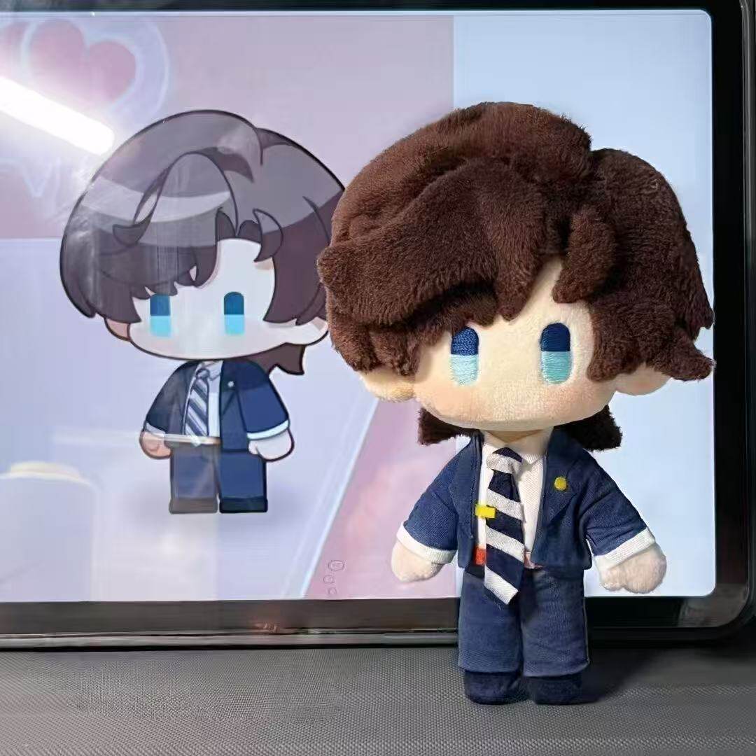 【周年作】超萌左然属性未定事件簿10cm棉花娃娃游戏周边换装公仔图片