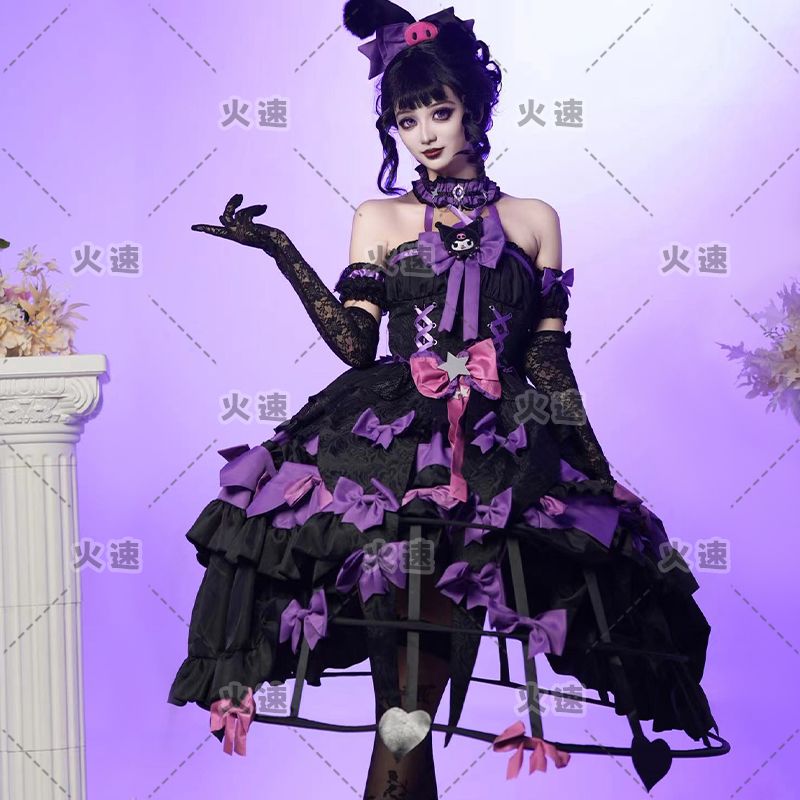 【4036人收藏】第五人格cos服三丽鸥大明星联动红夫人cosplay洛丽图片