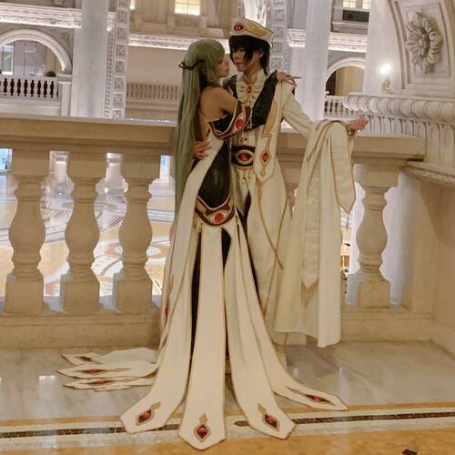 清仓现货叛逆的鲁路修cos服鲁路修皇帝装cosplay服装白皇帝服装