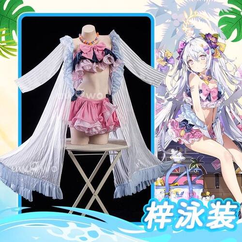 【2800人收藏】Uwowo悠窝窝 蔚蓝档案ba cosplay 梓 泳装