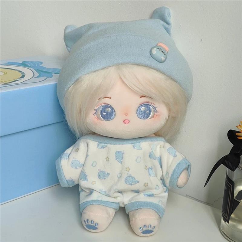 20厘米棉花娃cm衣睡意萌系