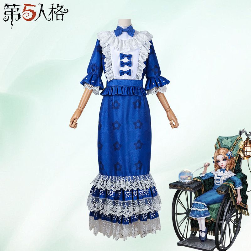 第五人格cos服奇珍时装雕刻家克拉拉连衣裙cosplay动漫服装万圣节图片