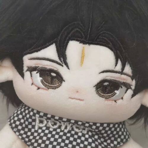 杨戬属性棉花娃娃木二郎20cm清源男娃可爱玩偶二次元周边节日礼物