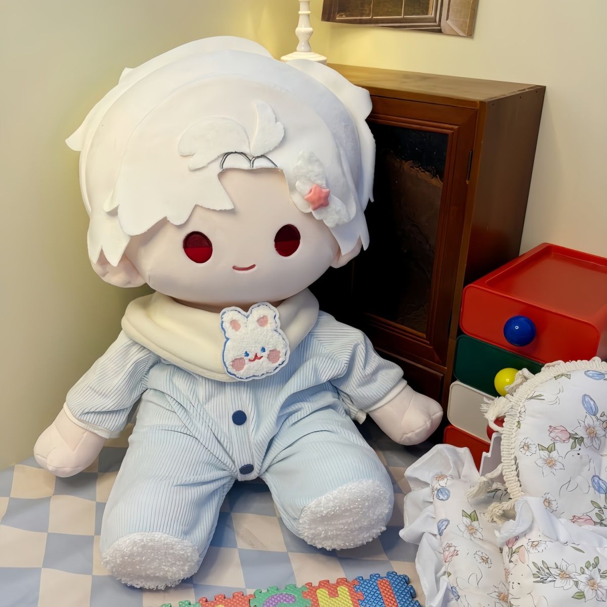 恋与深空秦彻棉花娃40cm裸