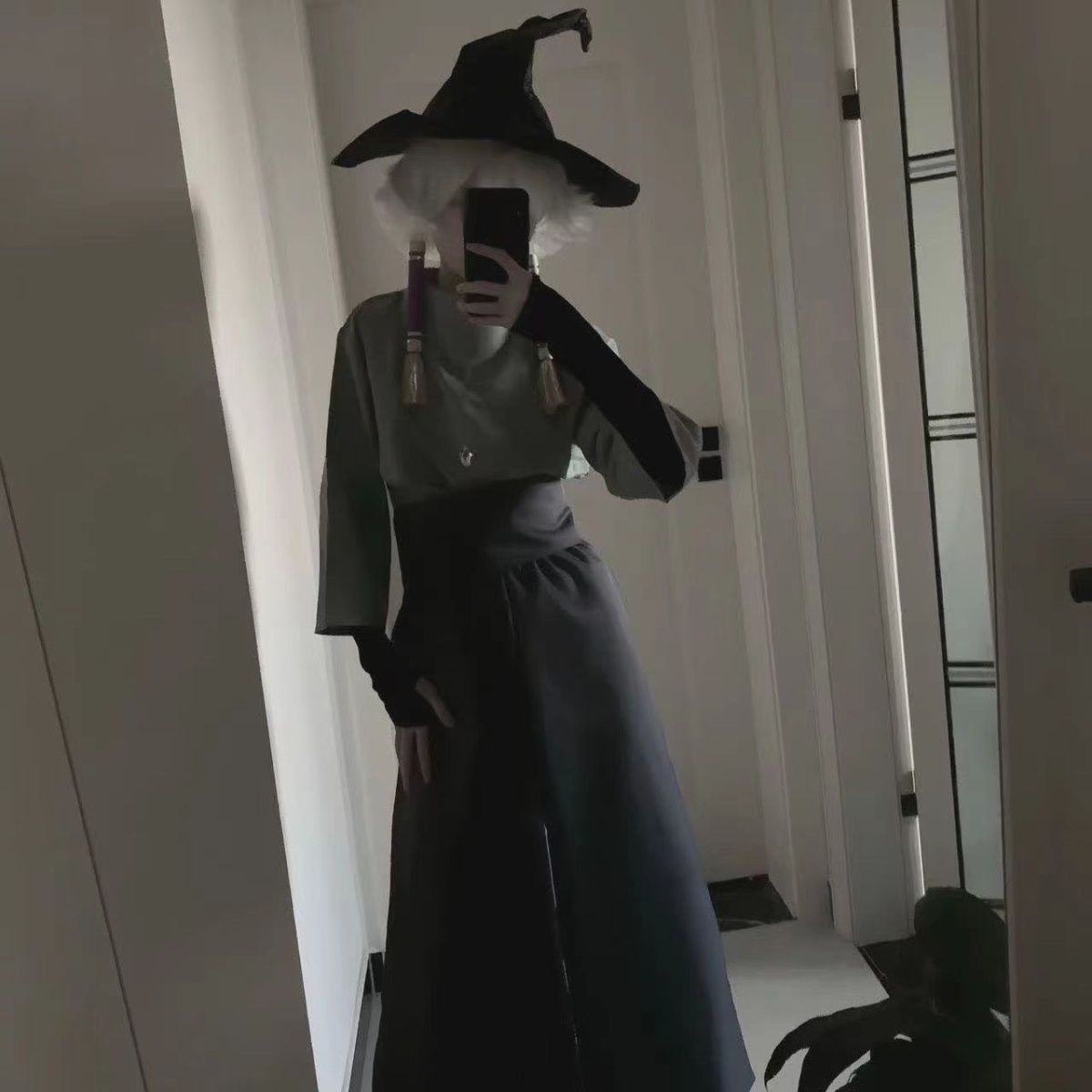 sky光遇cos服预言季武士裤全套c服剑道裤游戏角色扮演cosplay服装图片