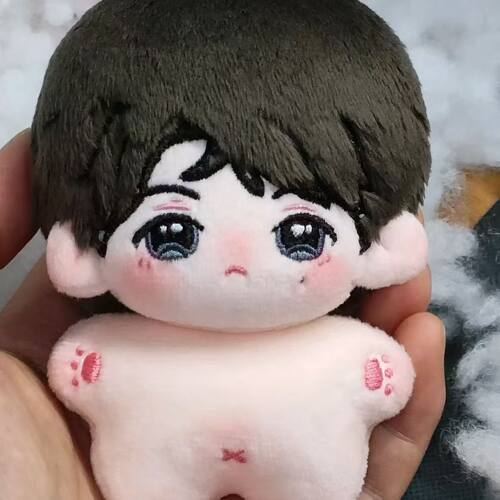 时代少年张真源严浩翔属性棉花娃娃10cm明星周边玩偶超萌少女公仔 - 封面
