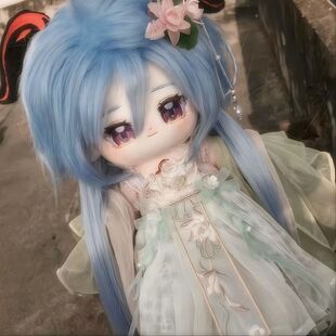 原神甘雨属性灵昭20cm棉花娃娃可爱周边玩偶闺蜜女生动漫节日礼物