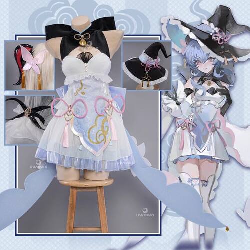 【2997人收藏】原神cosplay甘雨女巫小魔女cos 万圣节椰羊同人