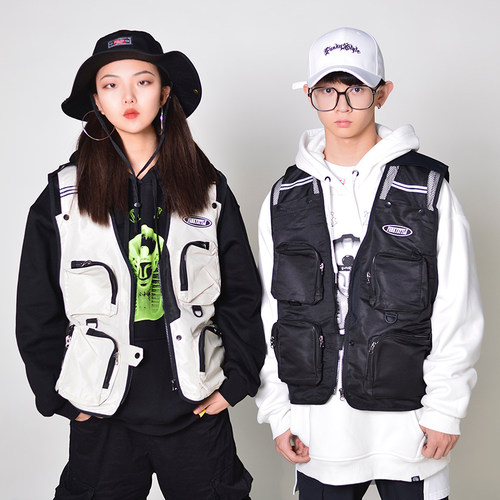 funkystyle机能风工装潮战术马甲