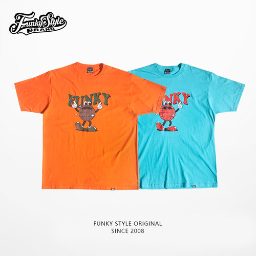 FunkyStyle短袖嘻哈街舞男女