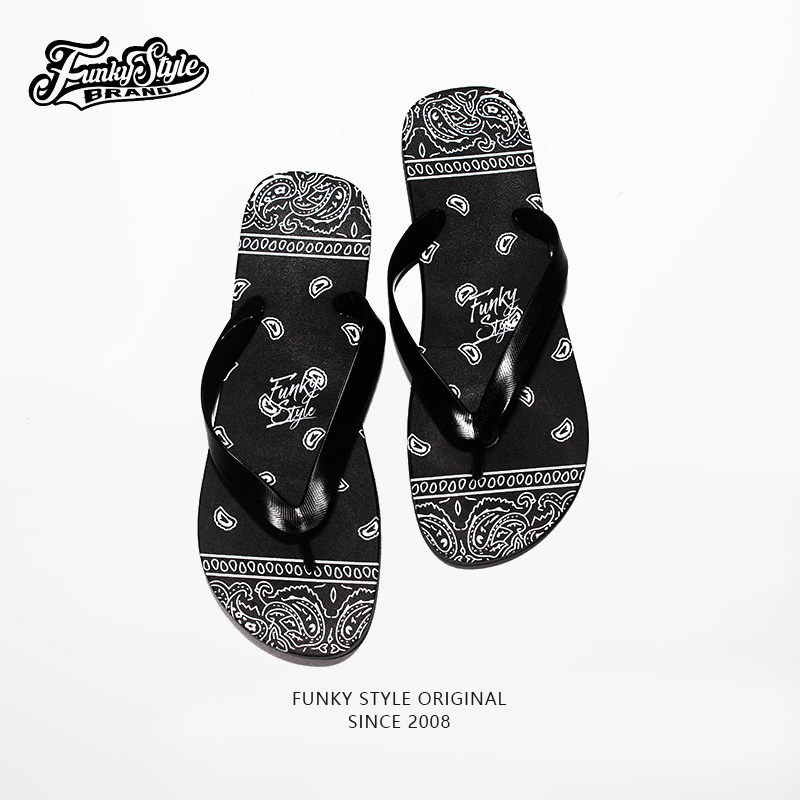 funkystyle人字拖夏季沙滩防滑