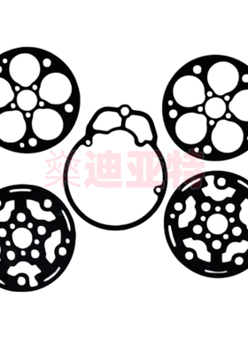10SRE11C 10SA11C 10SA13C汽车空调压缩机缸体密封垫片前后中缸垫