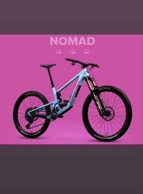 美国Santa Cruz NOMAD7代碳纤维速降软尾山地车架三条裤子整车