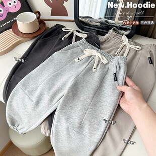 男童运动裤中大童春秋款2026新款童装男孩帅气长裤儿童体育课裤子