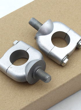 摩托车配件嘉陵金城车把压码龙头固定锁块 JH70 固定座龙头固定丝