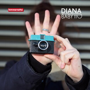 Lomography乐魔Diana戴安娜Baby110胶卷迷你胶片相机送12mm镜头