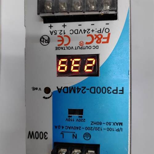 议价FP300D-24MDA F&C导轨式开关电源FP300D24MDA 300W 24V 1