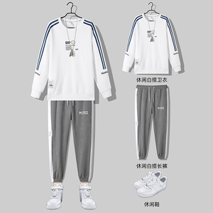 2024秋新款单件热销款搭配套装卫衣裤子两件套上款有差T0122-P75图片