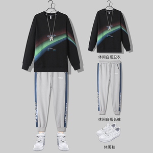 2021春秋新款单件热销款搭配套装卫衣裤子两件套上款有差T5048图片