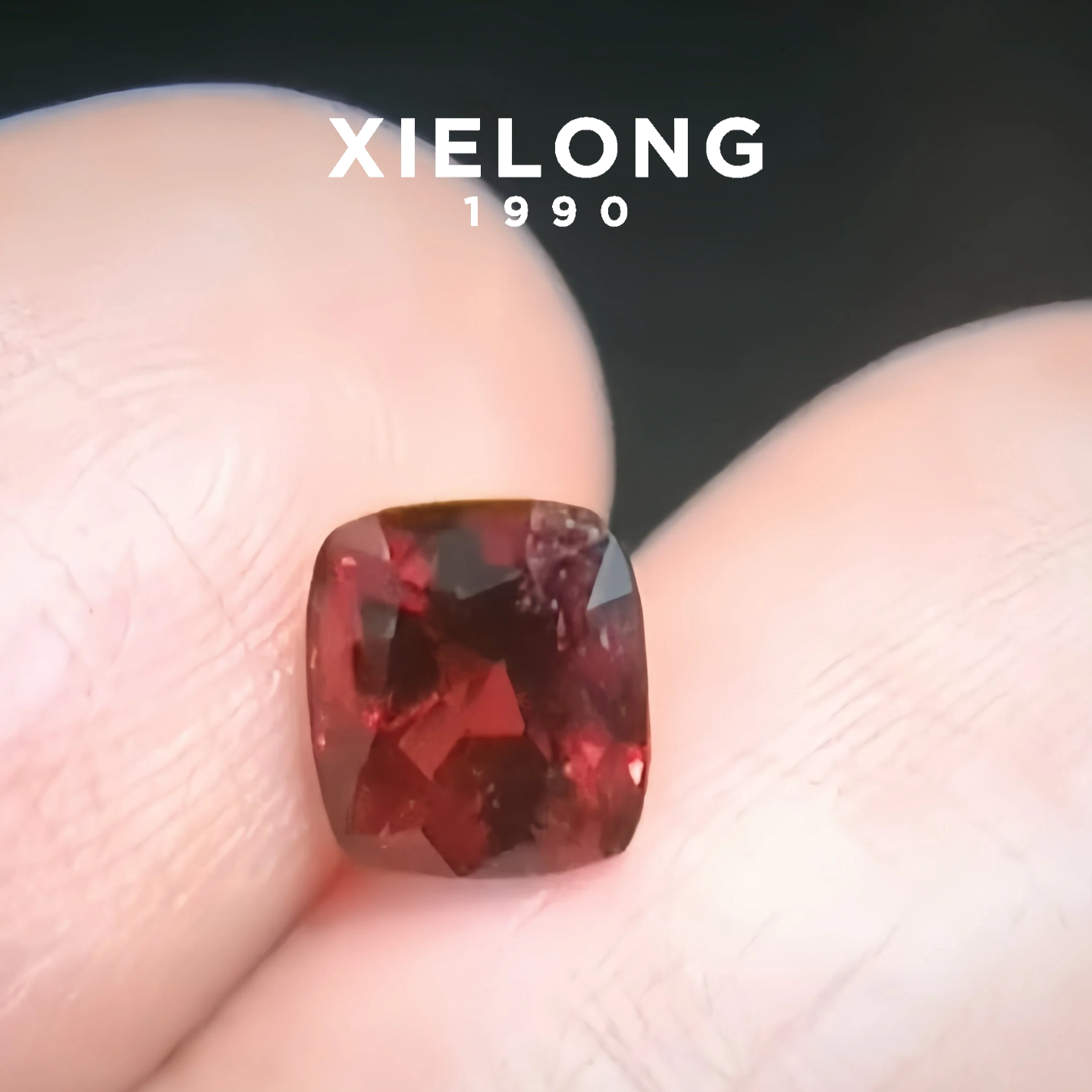 XIELONG协隆 1克拉无烧缅甸尖晶石裸石 枕形 GIL证书