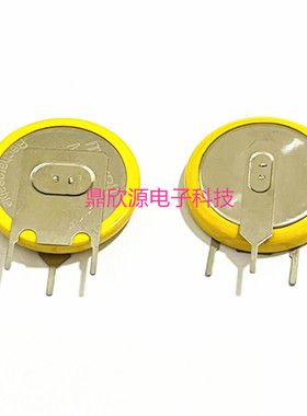 3V可充电纽扣电池ML2032 代CR2032 带焊脚三脚 工控主板进口电池