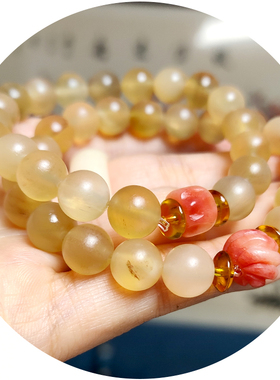 女士羊角文玩小众饰品手串手链