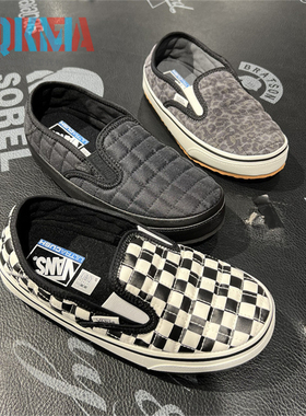 Vans范斯Slip on-er 2冬季男女休闲运动保暖面包鞋棉鞋一脚蹬板鞋