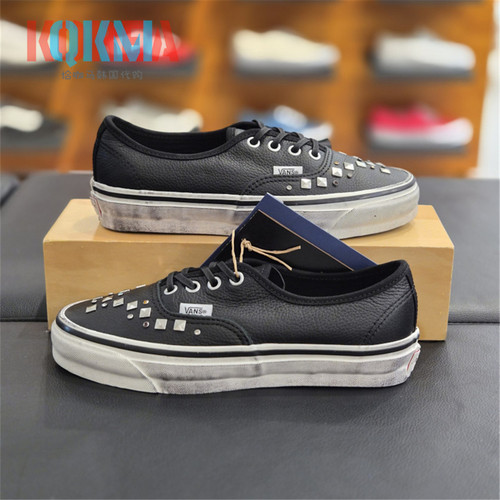 Vans范斯朋克做旧铆钉运动板鞋