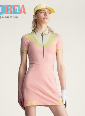 Adidas阿迪达斯Stella McCartney女子休闲高尔夫短袖连衣裙JP2746