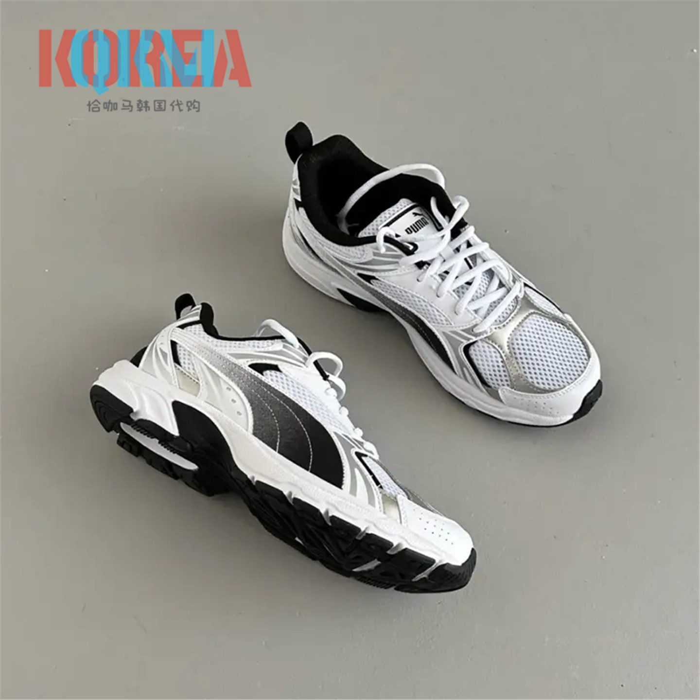 Puma彪马Milenio男女复古Y2K休闲低帮运动老爹跑步鞋 380510 01