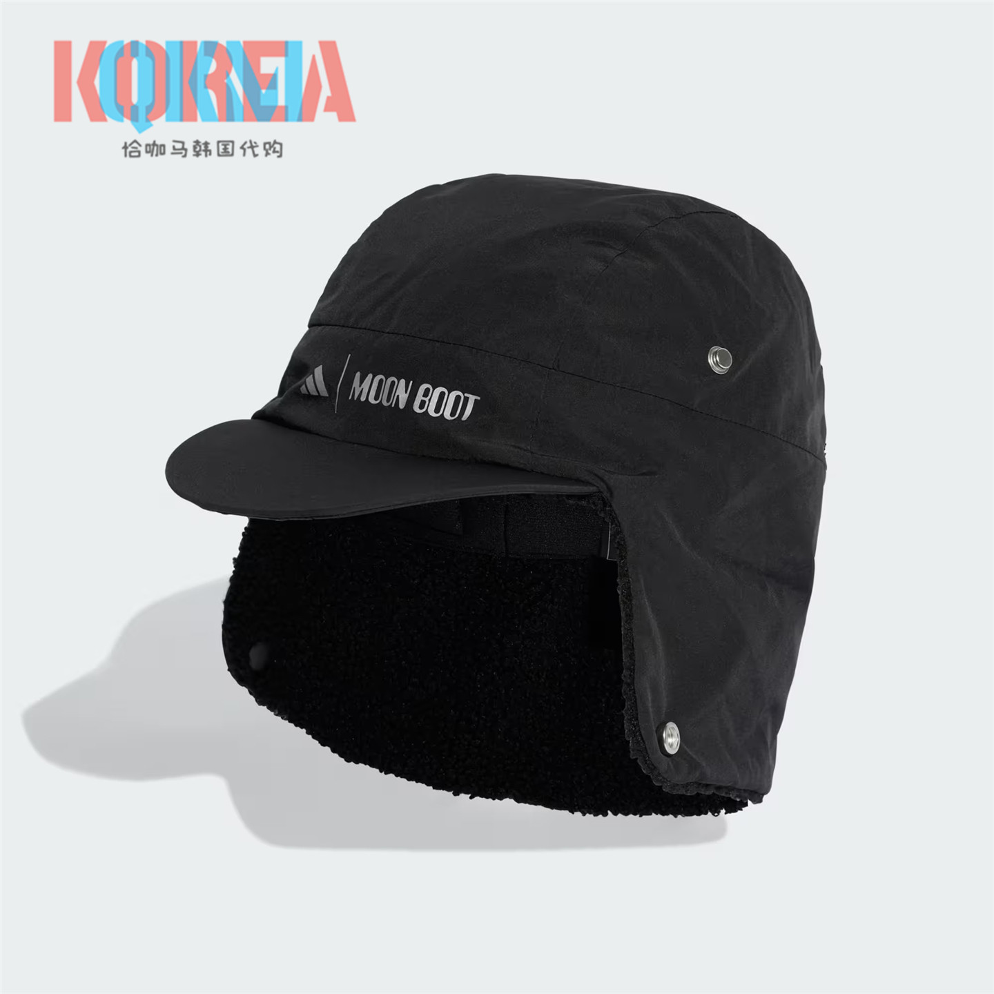 AdidasMoonBoot户外保暖雷锋帽