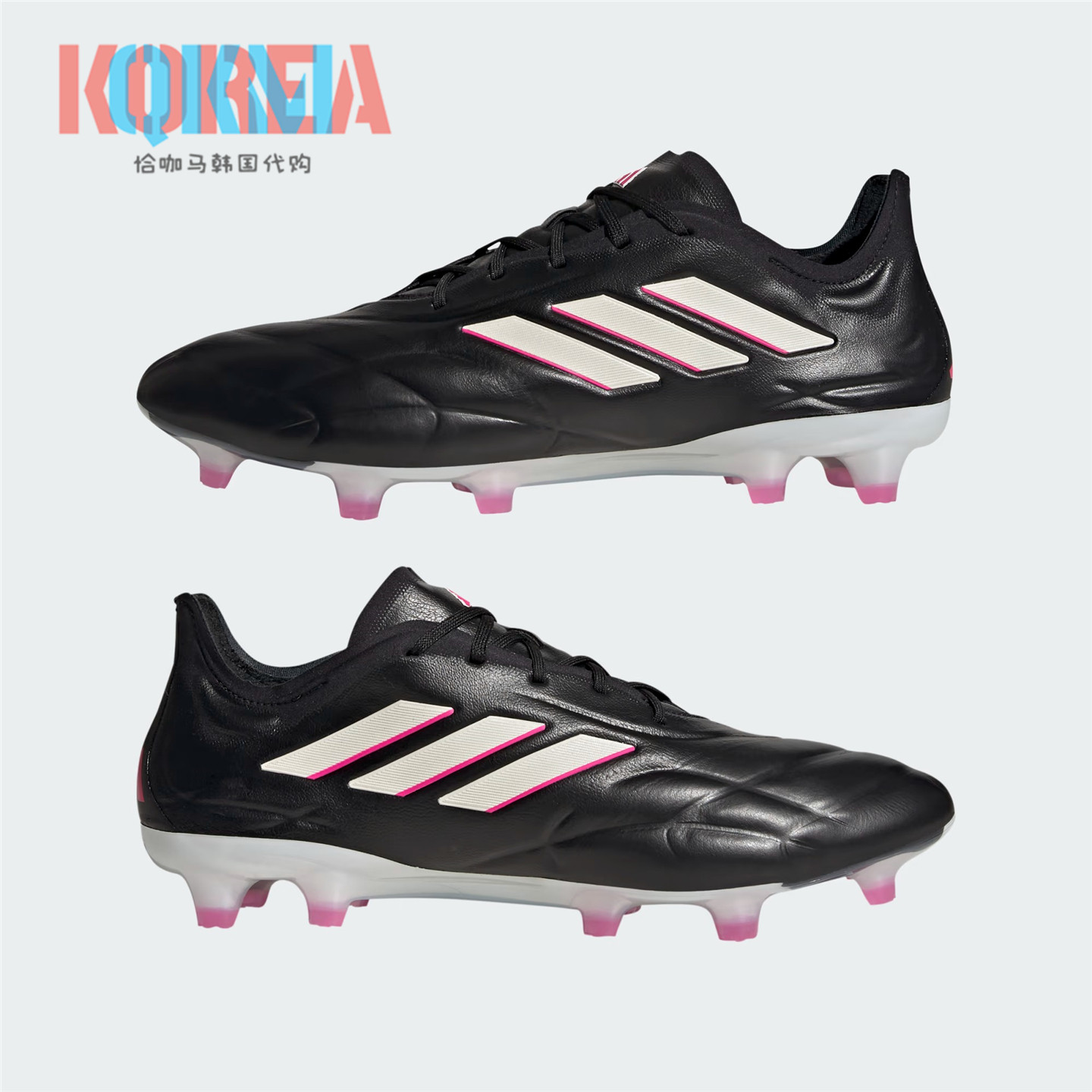 Adidas阿迪达斯Copa Pure.1 FG长钉高端男子比赛训练足球鞋HQ8904