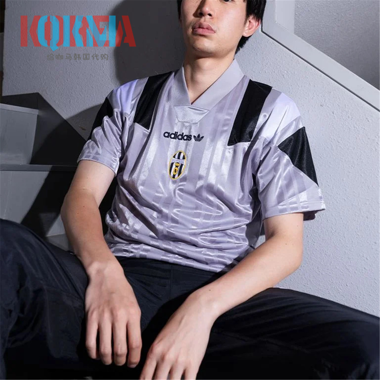 Adidas尤文图斯都灵Eqt短袖球衣