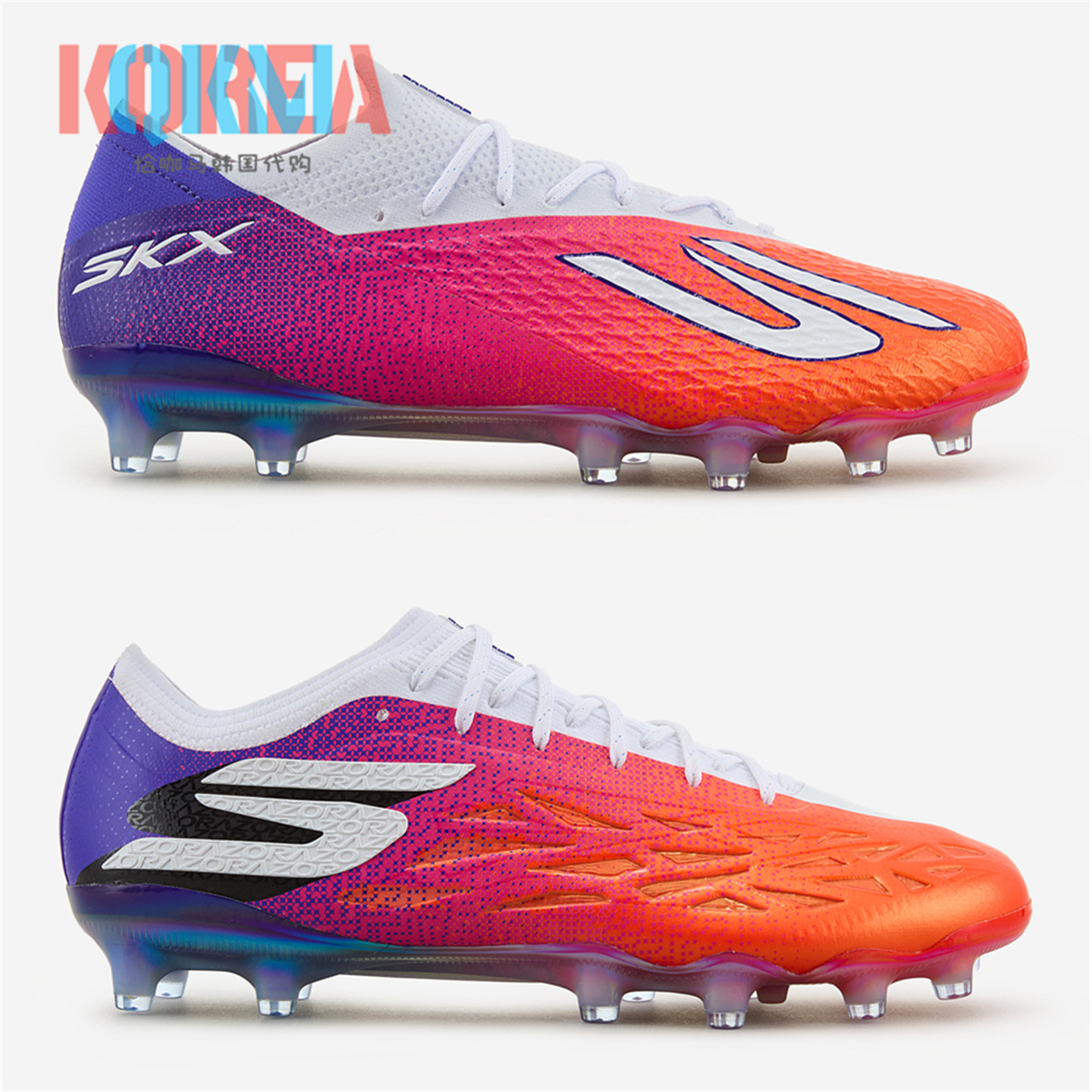 Skechers斯凯奇SKX RAZOR 2 Elite AG短钉人草足球鞋 SP0MZCGY021