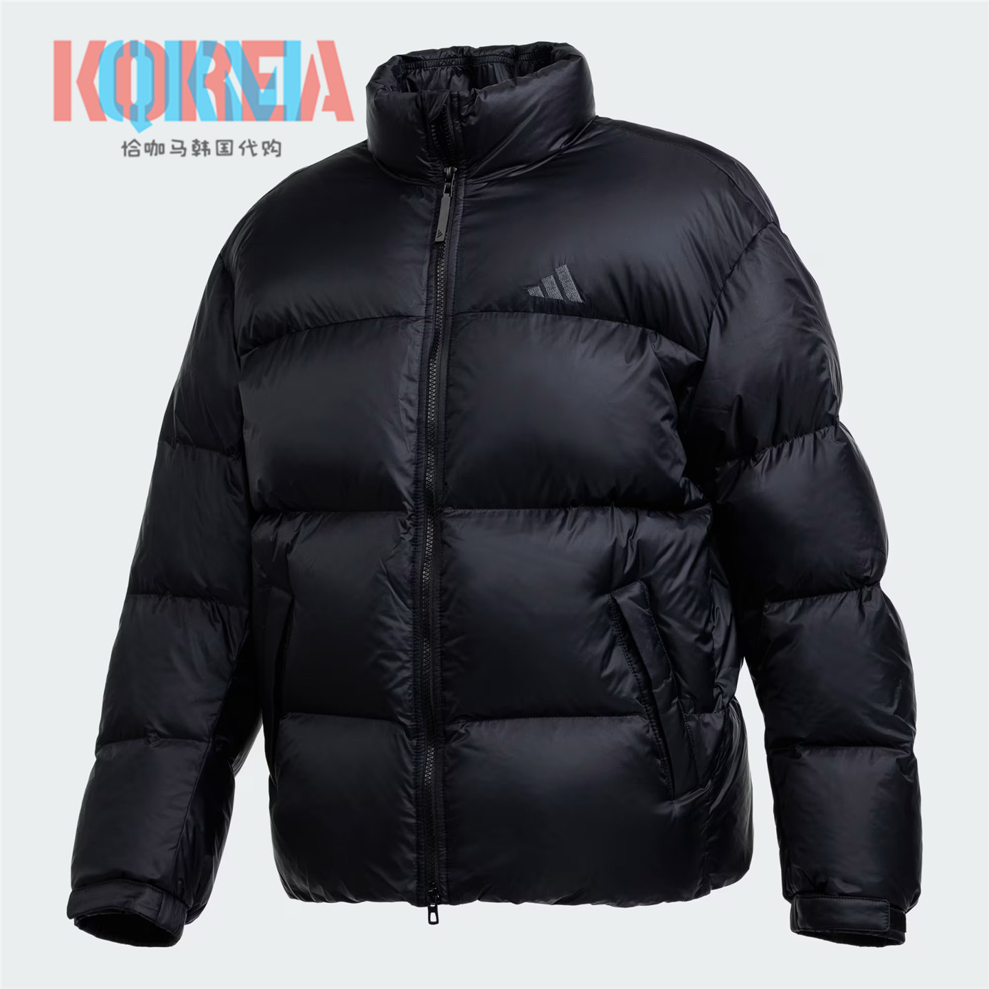 Adidas阿迪达斯3D高尔夫800蓬复古休闲运动鹅绒羽绒服外套 KL6048