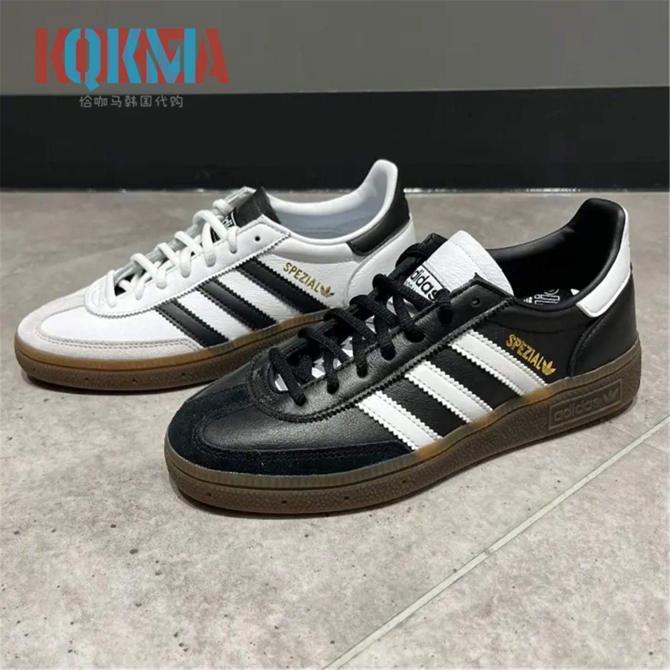 Adidas三叶草复古休闲运动鞋