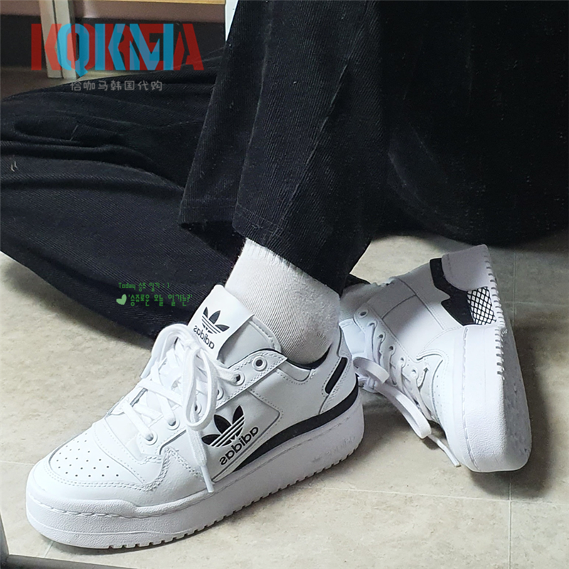 阿迪达斯男女ForumBold厚底板鞋