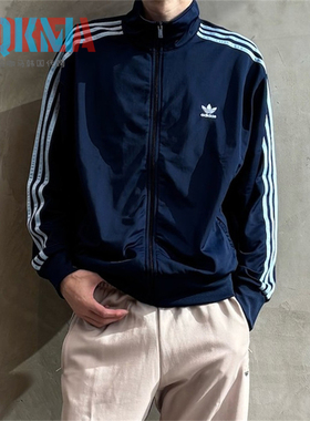 阿迪达斯Adidas三叶草男女美式复古休闲运动夹克外套JP2543JP2544