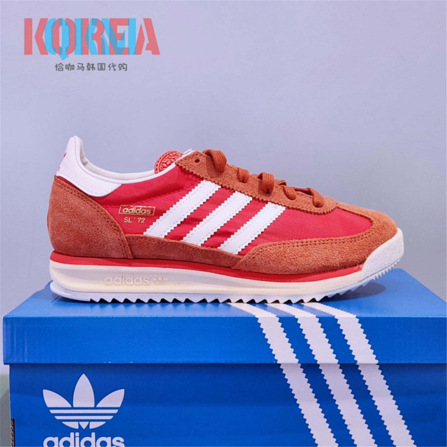 阿迪达斯SL72RS男女复古运动鞋