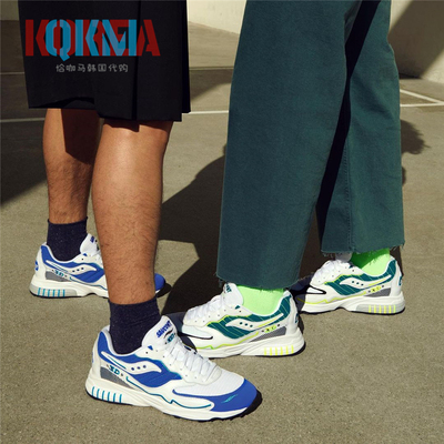 Saucony索康尼3d Grid Hurricane男女复古休闲运动老爹跑鞋S70646