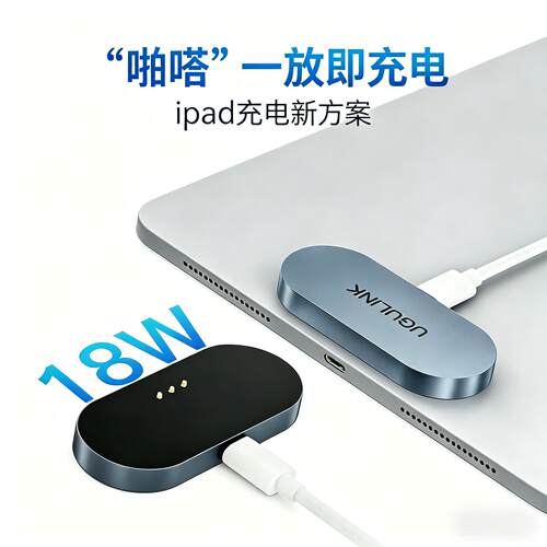 iPad磁吸触点快充口保护贴